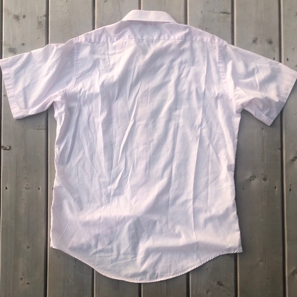 Lord & Taylor Light Pink Short Sleeve Button Down - Picture 8 of 8